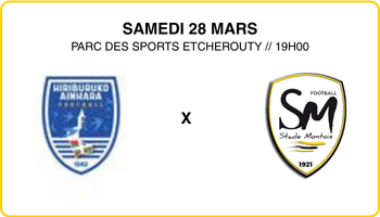 match au parc des sports de etcherouty