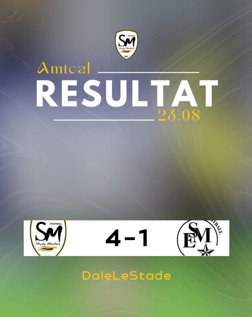 victoire 4-1 contre Saint-pierre du Mont en match amical